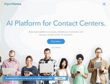 Tablet Screenshot of digitalgenius.com